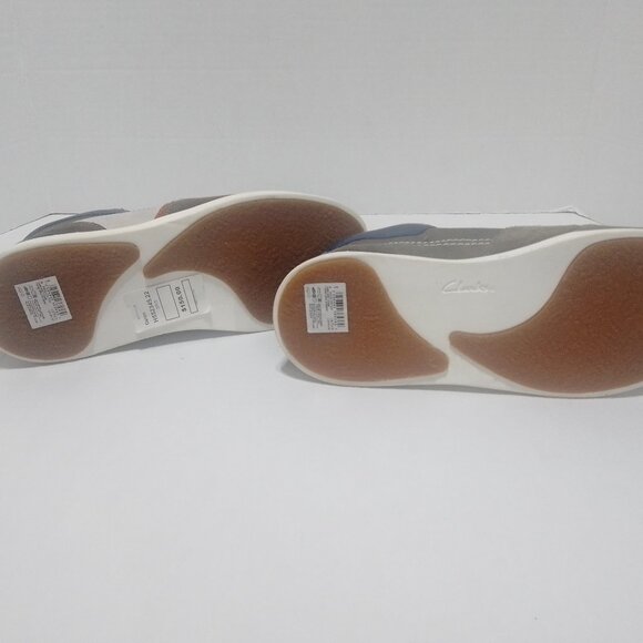 Brand new with tags Men shoes Clarks leather and suede  sz 8 1/2 - Picture 9 of 11